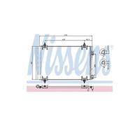 Nissens Condenseur de climatisation 94826