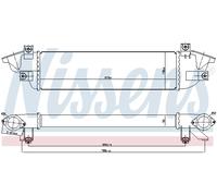 NISSENS 961010 Intercooler, échangeur pour FIAT,MITSUBISHI