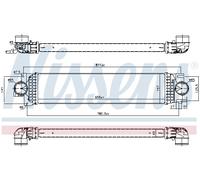 Intercooler NISSENS 961236