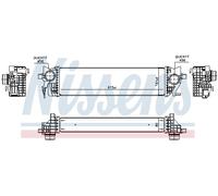 NISSENS 96133 Intercooler, échangeur pour VOLVO