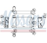 NISSENS 961359 Intercooler, échangeur pour DACIA
