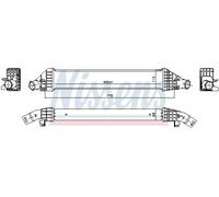 Nissens Radiateur basse température intercooler 961582 Aluminium pour Fiat Freemont