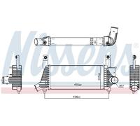 Intercooler NISSENS 961593