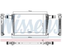 NISSENS 961594 Intercooler
