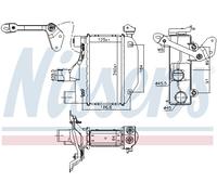 NISSENS 96164 Intercooler, échangeur pour TOYOTA
