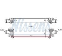 NISSENS 96173 Intercooler, échangeur pour CHEVROLET,OPEL,VAUXHALL