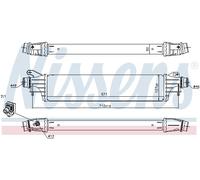 Intercooler NISSENS 96312