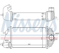 Nissens Échangeur d'air 96465 Aluminium pour Suzuki Swift IV