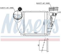 Nissens Intercooler 96487