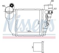 Intercooler NISSENS 96488