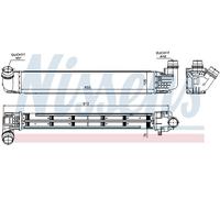 NISSENS 96533 Intercooler, échangeur pour DACIA,RENAULT