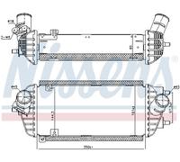 NISSENS 96538 Intercooler, échangeur pour HYUNDAI,KIA