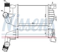 NISSENS 96587 Intercooler, échangeur pour OPEL,VAUXHALL