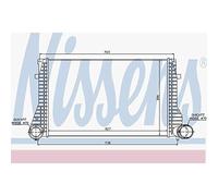 Nissens 96633 Intercooler, échangeur