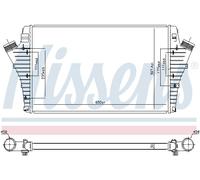 NISSENS 96647 Intercooler