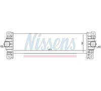 NISSENS 96651 Intercooler, échangeur pour SSANGYONG
