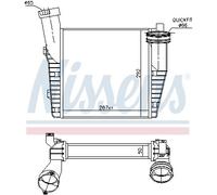 Nissens Intercooler 96688 – échangeur