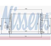 Radiateur d'air intercooler Aluminium 96706 NISSENS pour AUDI A6 C5 TT Roadster