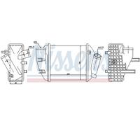 NISSENS 96708 Intercooler, échangeur pour AUDI