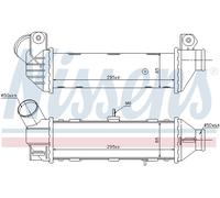 NISSENS 96769 Intercooler, échangeur pour SEAT,VW