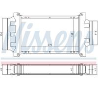 NISSENS 96777 Intercooler, échangeur pour MINI
