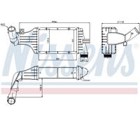 Intercooler NISSENS 96789