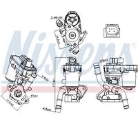 NISSENS 98165 Vanne EGR