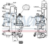 NISSENS 98239 Vanne EGR pour FORD