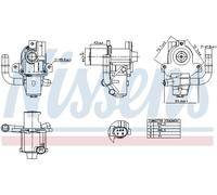 NISSENS 98264 Vanne EGR pour DACIA,NISSAN,RENAULT