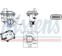 NISSENS 98340 Vanne EGR pour AUDI,SEAT,SKODA,VW