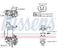 NISSENS 98358 Module-EGR