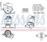 NISSENS 98360 Vanne EGR