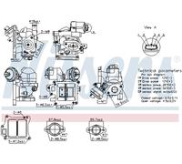 NISSENS 98383 Vanne EGR pour VOLVO