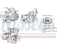 NISSENS 98387 Vanne EGR pour VOLVO