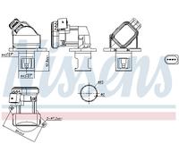 NISSENS 98438 Vanne EGR