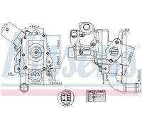 NISSENS 98514 Vanne EGR pour HYUNDAI,KIA