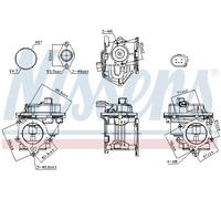 NISSENS 98521 Vanne EGR