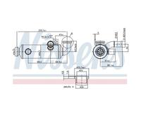 Nissens 989274 Radiateur Exhaust Gas Recirculation pour Mini Citroën Peugeot