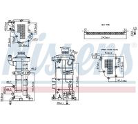 Refroidisseur de gaz d'échappement Acier 989374 NISSENS pour IVECO