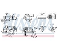 Radiateur, réaspiration des gaz d'échappement NISSENS 989494