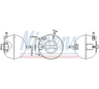 NISSENS 996200 Vase d'expansion, liquide de refroidissement