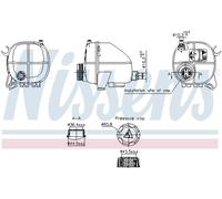 NISSENS 996357 Vase d'expansion, liquide de refroidissement