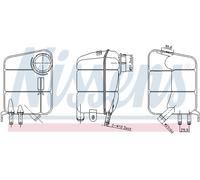 NISSENS 996381 Vase d'expansion, liquide de refroidissement