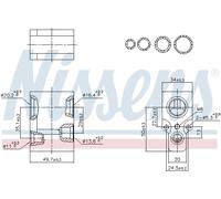 Nissens Détendeur de climatisation 999349 pour Golf IV Schrägheck (1J1)