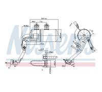 NISSENS Climatisation Trockner Aluminium Compatible Pour Ford Kuga I 95570