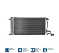 NISSENS Condenseur climatisation Condenseur De Clim 940093 Aluminium