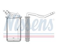 Radiateur de chauffage Grille de radiateur soudée 71768 NISSENS pour FORD