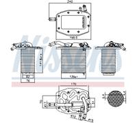 NISSENS Intercooler LLK Refroidisseur pour Mazda CX-3 1.5 D 1.8 2