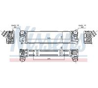 NISSENS Orifice de Ventilation Latétal Llk Radiateur pour BMW 3er 320i 320d 318d
