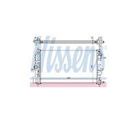 NISSENS Radiateur du moteur Module de Refroidisement 61676 Largeur de filet 389mm Longueur de filet 680mm Profondeur de filet 26mm